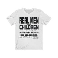 Load image into Gallery viewer, Real Men Short Sleeve Tee