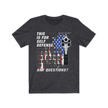 Load image into Gallery viewer, Self Defense Short Sleeve Tee