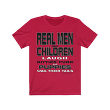 Load image into Gallery viewer, Real Men Short Sleeve Tee